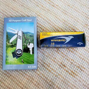 NWT All Purpose Golf Tool Key chain KT-500 Callaway 2.0 golf balls
